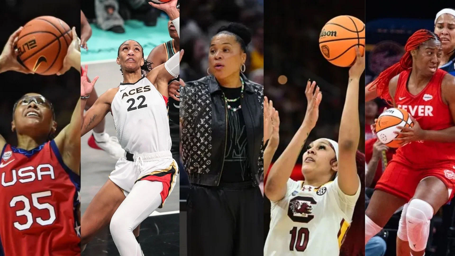 How many South Carolina players are in the 2024 WNBA training camp